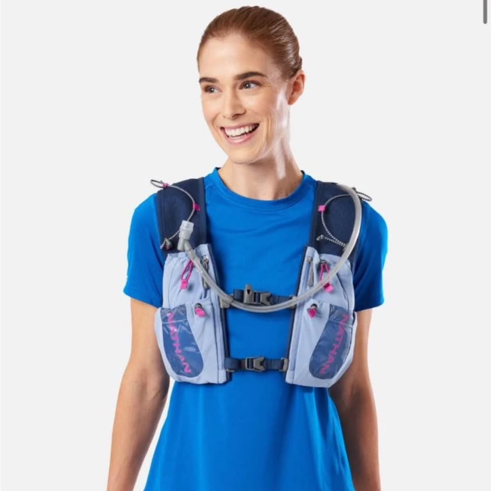 Natan Hydration Pack with Blue Accents